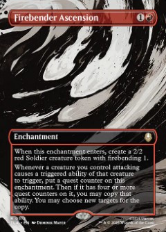 Firebender Ascension Avatar- The Last Airbender Bordless Book Scene
